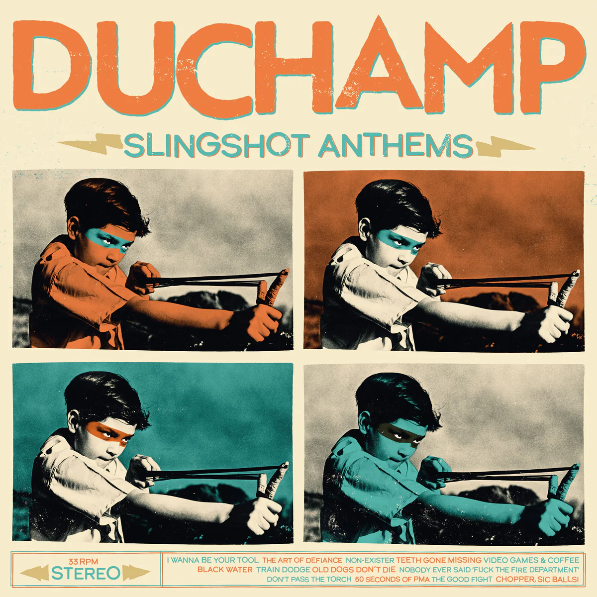 (image for) Duchamp - Slingshot Anthems LP (Color Vinyl)
